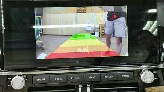 Камера заднего вида Parafar с распознованием припятствий PFAL13-132Pro1080