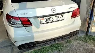 звук выхлопа е63 amg