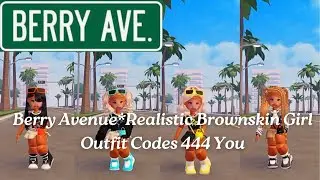 BERRY AVENUE CODES CLOTHES* Realistic Brownskin Girl Outfit Codes*Blush Fashion Doll