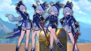 4 Furina Unhinged Across Teyvat