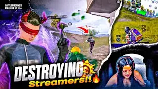 Intance battles : Destroying streamers 🥵 | BGMI best clutches 🚀 ​⁠@NIHALPLAYzZz07