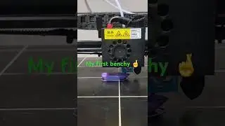 Anycubic Chiron.  My first Benchy. Hope it works out ok. 