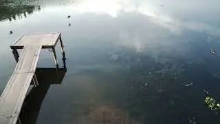 озеро Шандора с высоты 300 м 1080 x 1920