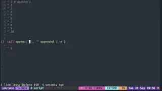 Vimscript Tutorial: Buffer ( insert new lines in the current buffer )
