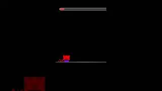 so my dad made my a geometry dash level 💀