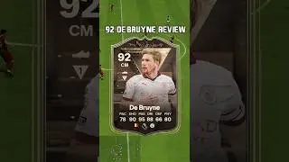 92 De Bruyne Review in EA Sports FC 24 