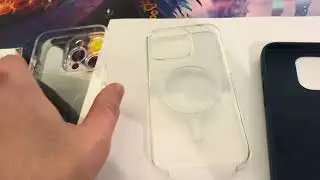 Kryty na iPhone 15 Pro - origo clear case a silicon vs dva neorigo kryty
