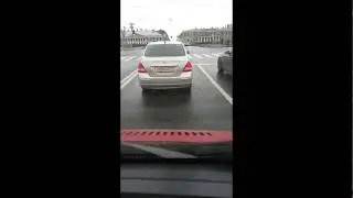 Дебил на bmw