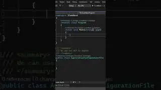 Visual studio tips