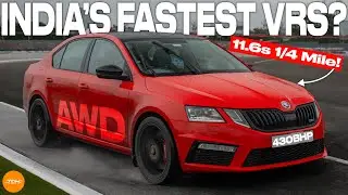 INDIA'S FASTEST VRS with Haldex AWD, 430HP on a STOCK ENGINE! 😱 (11.6s 1/4 mile!) | Autoculture