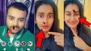 Tiktok Cockroach on Face Video | How to get Cockroach Filter | Cockroach moving on face Video