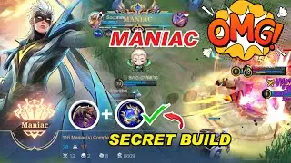 VALE MANIAC SECRET Build and Emblem Set 2022 | Hero Skin Gameplay