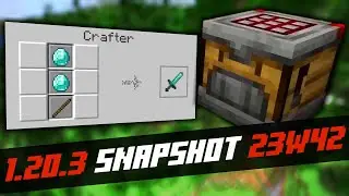CRAFT AUTOMATIQUE - 1.20.3 - Snapshot 23w42, 41, 40