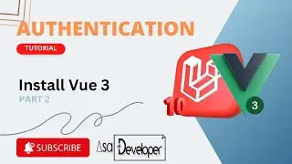 Laravel and Vue 3 Authentication - Install Vue 3
