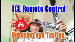 TCL Remote Control Unboxting by Jonah