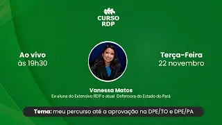Papo com Vanessa Matos: aprovada na DPE/PA e DPE/TO (2022)