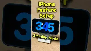 How to setup iOS 17 standby mode @Apple  #iphone15series #ios17features