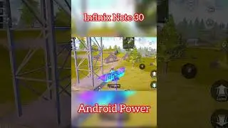 Infinix Note 30 Pubg Test 2024 ! Android Player😂#pubg #short #levinho
