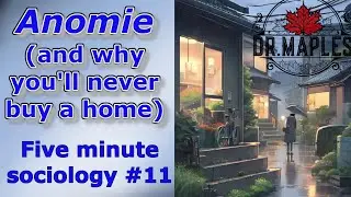 Emile Durkheim's Anomie! (Five minute sociology #11)