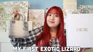 Dior Haul | My First Lizard Lady Dior🤍🩶 Dioriviera & Dior Maison