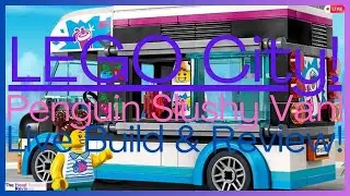 The Head Buddies Review | LEGO City | Penguin Slushy Van Live Build & Review!