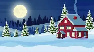 🎄❄️ Christmas Xmas Cartoon Background Sets HA009 4 of 7 🎅🦌