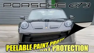 Applying our TBC Skin Protection to a Porsche GT3