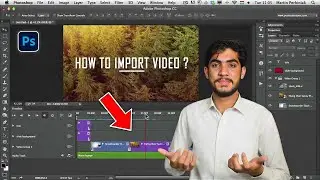 How To Import Video In Photoshop | Photoshop Mein Video Kaise Dale