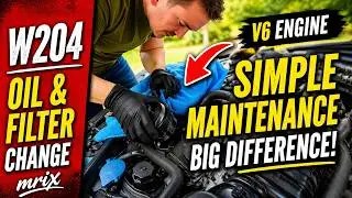 Mercedes OM642 V6 Engine Oil Filter Change