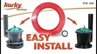 How to Install 2X Fits American Standard® Champion® 4 and Eljer® Titan® 4 Toilet Flush Valve Seal