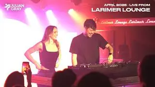 Julian Gray at Larimer Lounge April 2025 (Full Set) | Deep Progressive House and Melodic Techno Mix
