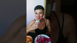 Первый раз пробую питахайю!