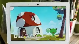 Google Weather Frog #10 - Froggy takes care of his home