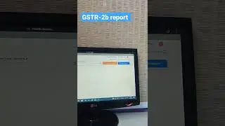 cleartax GST m gstr-2b month report kaise download karte hai #accountant #111kishankumar #excel ☺️