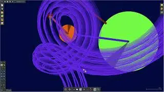 Strange orbit in Algodoo