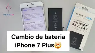 Como cambiar la batería de un iPhone 7 plus 🪫🔋💥