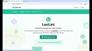 LexiLint - Spell Check Any Webpage in 3 Seconds | Chrome Extension