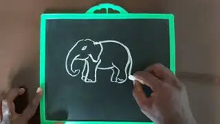 How to draw a cute Elephant|| 🐘 easy drawing|| How to draw Elephant|| Elephant drawing