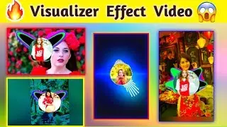 How to Make Visualizer Spectrum Effect Video in Avee Player |Avee Player Tutorial|Add Your own photo