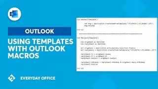 Using a Macro to Respond to Emails with a Template | Everyday Office