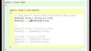 Type Casting Arrays
