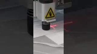 Digital PTFE gasket cutting machine #gasket #PTFE #compositematerial #cuttingmachine