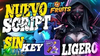 🥳 NUEVO SCRIPT LIGERO MUY BRUTAL 😱 SIN LINKVERTISE 💫✨ | SCRIPT PARA BLOX FRUITS DE CELULAR Y PC 💻
