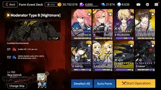 「CounterSide SEA」My Danger Close Gameplay - Moderator Type B (Nightmare Mode)