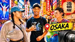 I Crashed a Japanese TV Show 🇯🇵 Black Man in Osaka, Japan | 黒人男性が日本のテレビを衝突させる