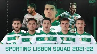 Sporting Lisbon Official Squad | UEFA Champions League 2021-22