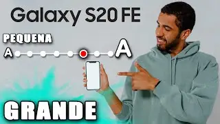 Como aumentar o tamanho das letras no Samsung S20 Fe - Aumentar o tamanho da fonte Samsung s20 fe