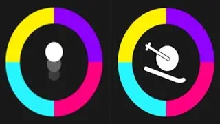 Color Switch - SKI MODE Mode GamePlay | Games For Kids