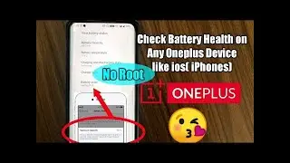 How to check battery health of your smartphone |only for OnePlus users|