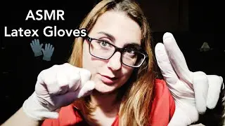 ASMR Latex Gloves (Finger Fluttering, Making a Fist, Hand Movements)